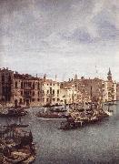 MARIESCHI, Michele View of the Basilica della Salute (detail) r oil painting on canvas